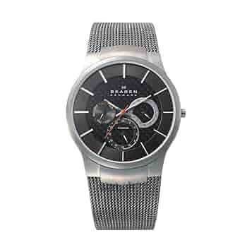 SKAGEN 233XLTTMC1 チタニウム　未使用品 Skagen mens watch titanium And Carbon Fiber 233XLTTMC1 | eBay